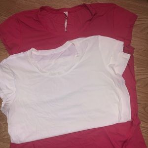 Lululemon capped short sleeve shirts size 8